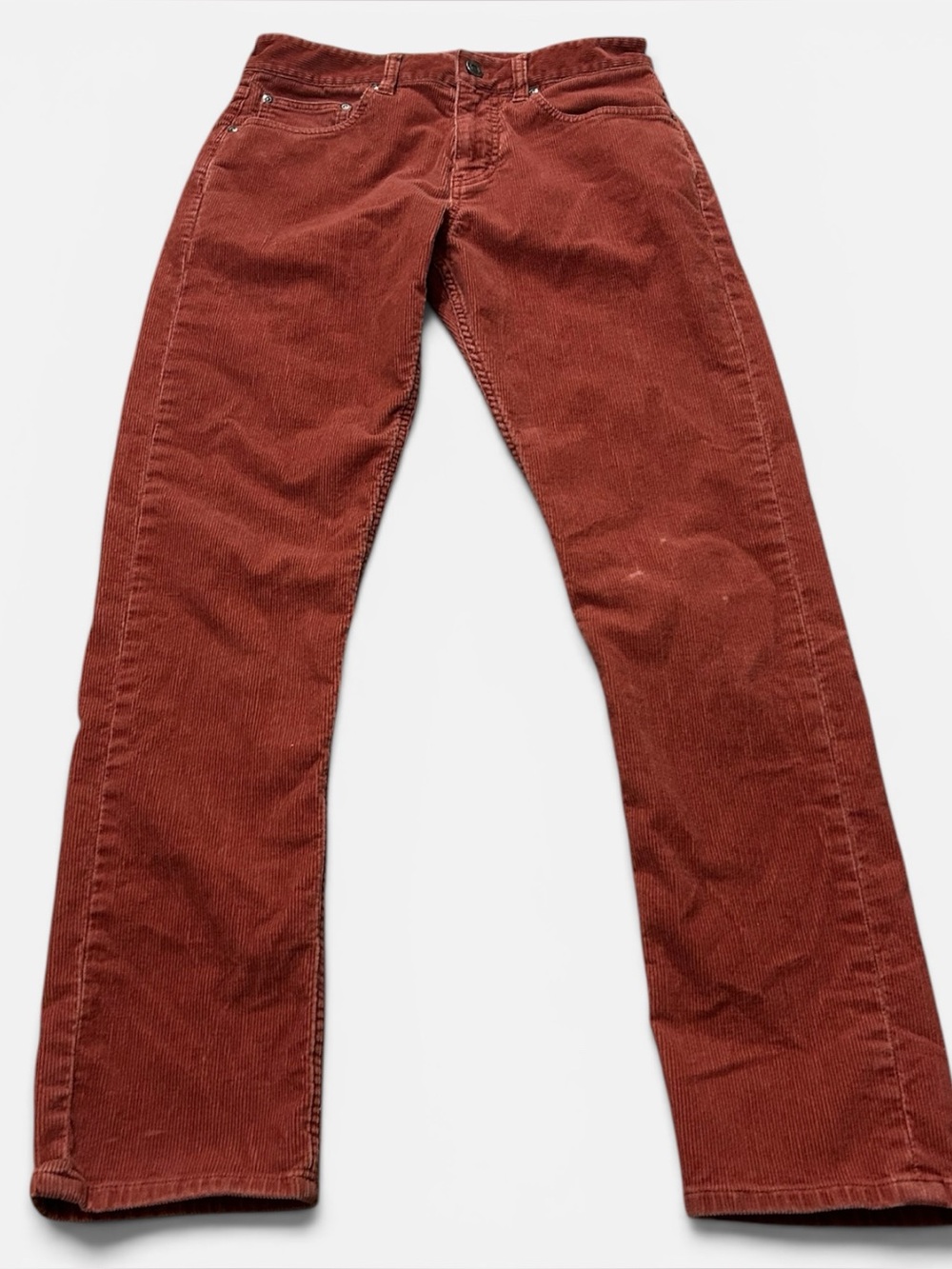 Vineyard Vines 5 Pocket Men’s Red Corduroy Straight Leg Pants Size 28X30